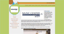 Desktop Screenshot of musiccenterstudios.com